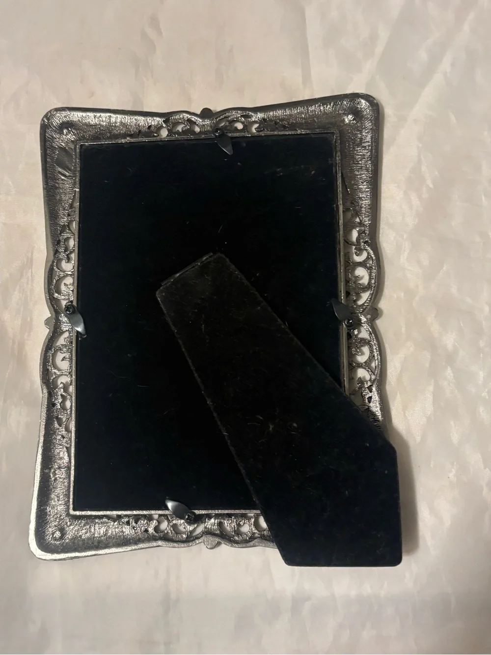 Decorative Green and Silver Ornate Picture Frame - Home Accents